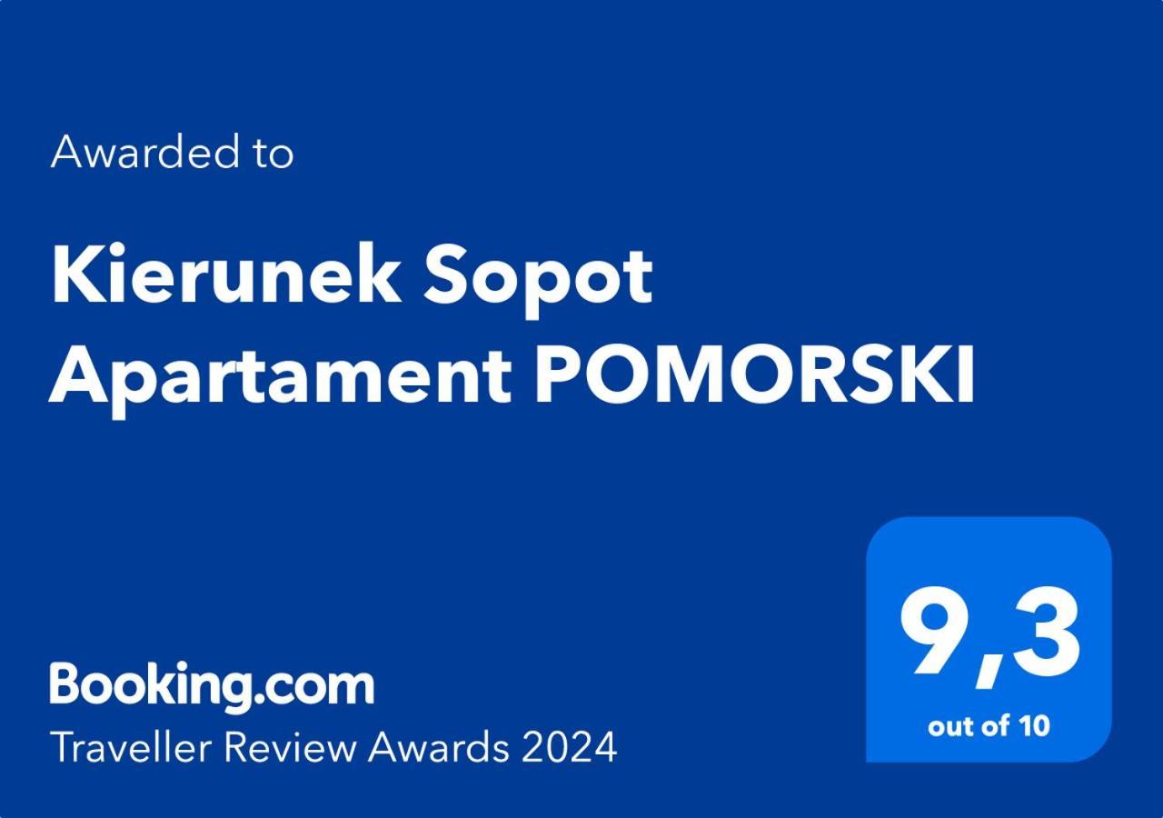 Kierunek Sopot Apartament Pomorski 외부 사진